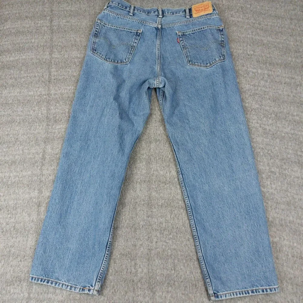 Levis 550 Relaxed Fit Jeans Men’s Size 38x32 (Fit 36x30) Blue